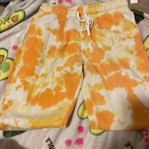 Tyedie sweatpants. Size medium